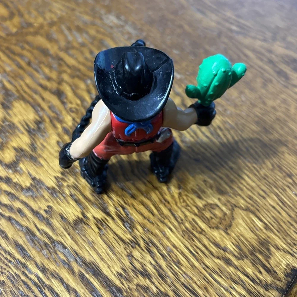 CACTUS JACK OUTLAW - 1996 Fisher Price GREAT ADVENTURES Wild Western Town